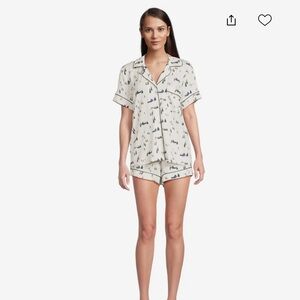 Eberjey Gisele Printed - The Relaxed Short PJ Set